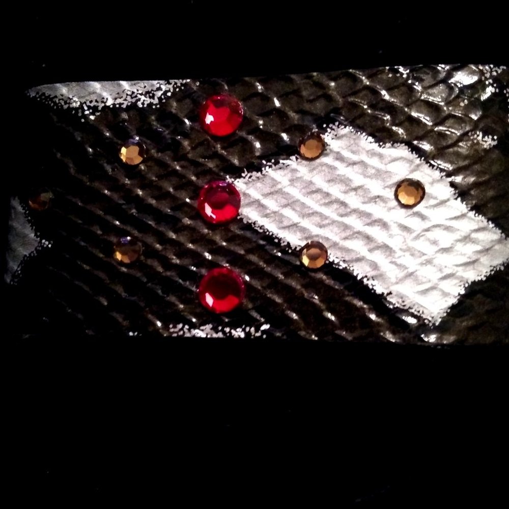 Snake Skin Leather Wrist Band